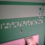 Zelená ložnice + dekorace
